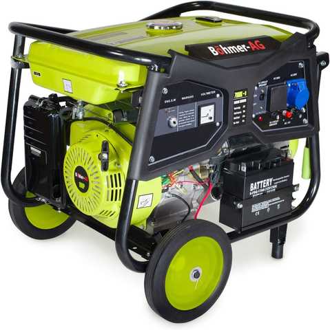 Generator Böhmer-AG WX-7000K-e